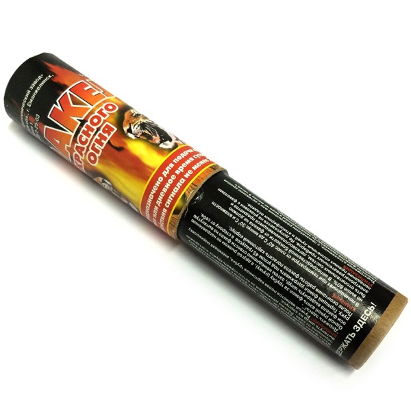 Факел красного огня